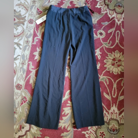 Anne Klein Black Stretch Trousers - Picture 6 of 7